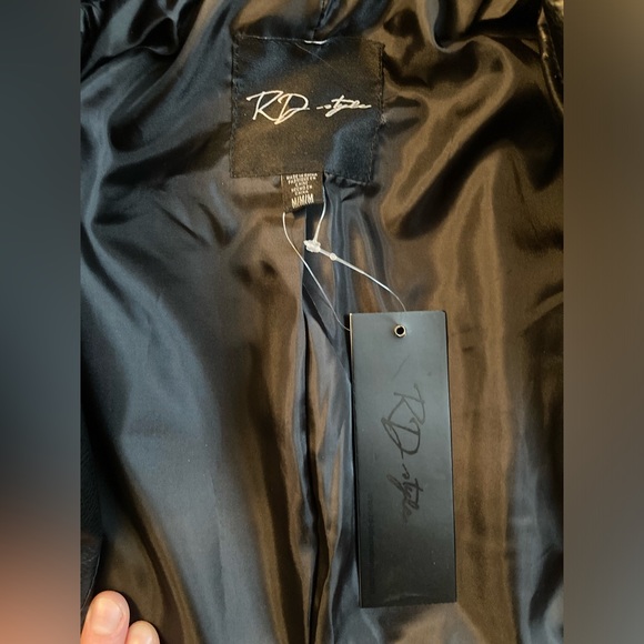 The Midnight Moto Vegan Leather Vest - RD Style - Medium - Elle's Boutique - Picture 10 of 12